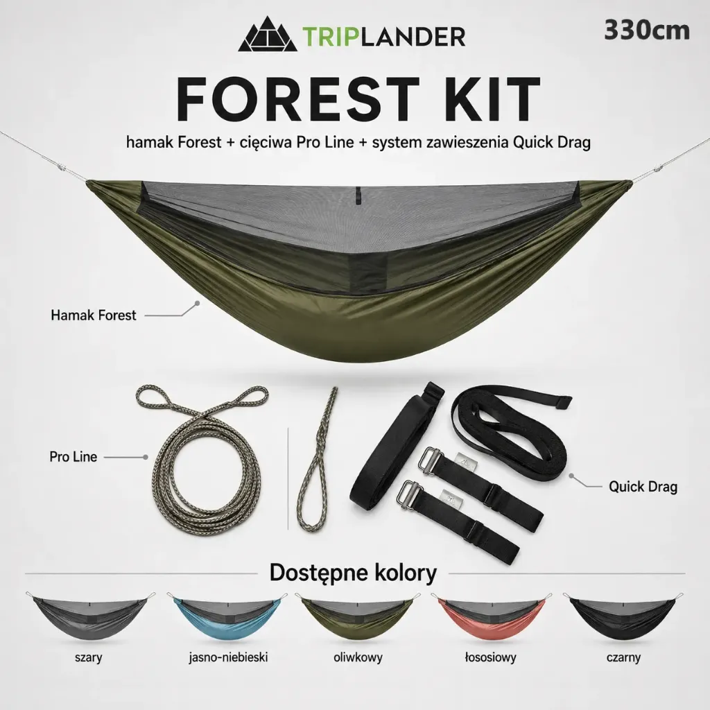 Zestaw - TRIPLANDER Forest KIT 330cm