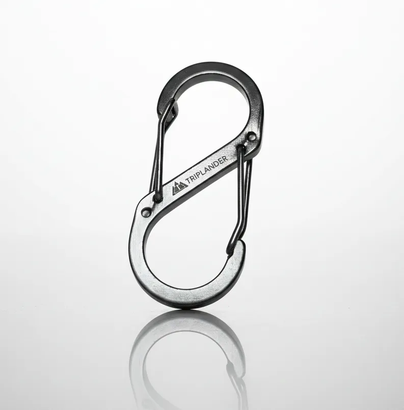 Karabińczyk - aluminiowy TRIPLANDER S Clip