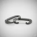 Karabińczyk - aluminiowy TRIPLANDER Pro Clip 22