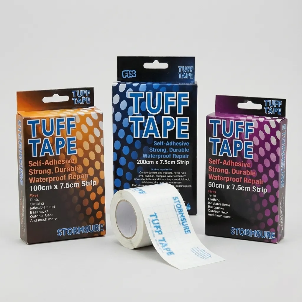 [TUFF0.5] STORMSURE - Samoprzylepna taśma naprawcza 75mm TUFF TAPE (0,5m)