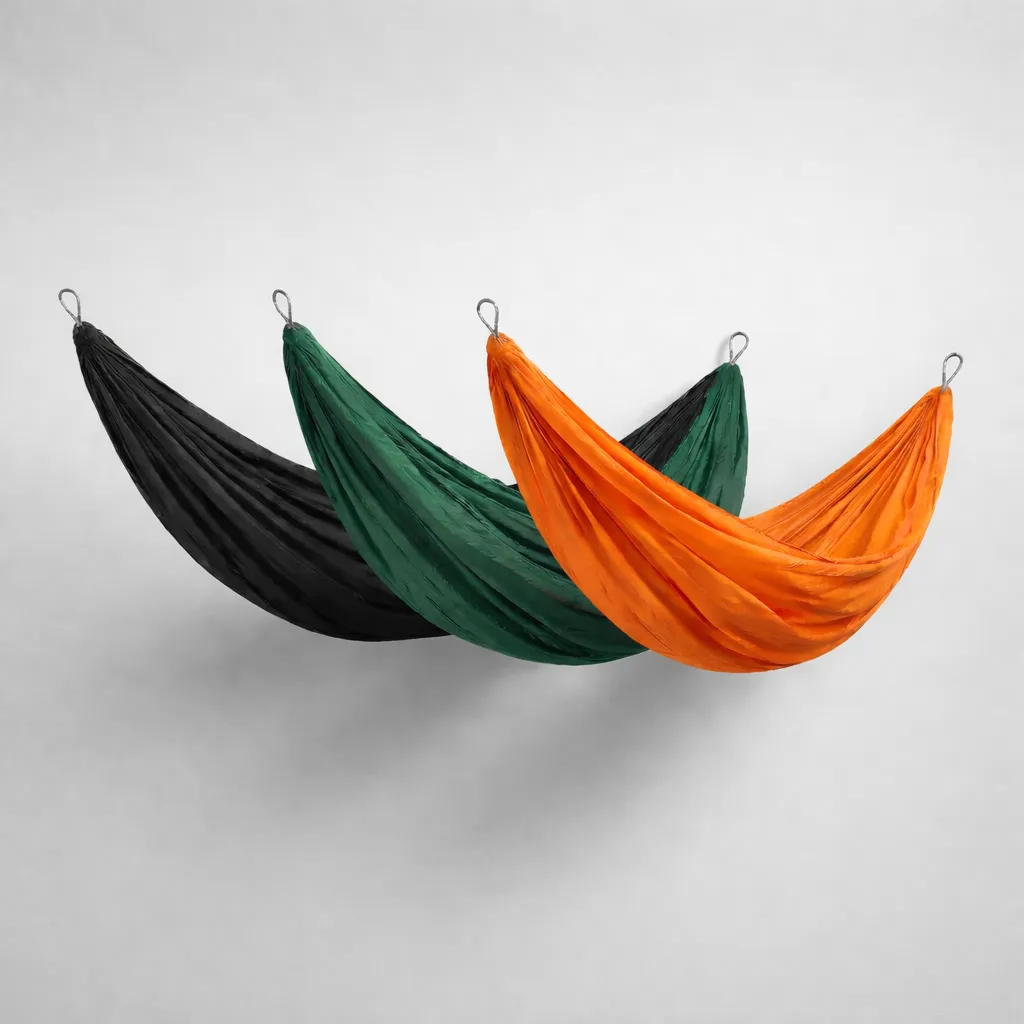 [TRIP-HSL2-300-BLACK] Hamak - TRIPLANDER Summer Light 2 (300 x 150 cm, Czarny)